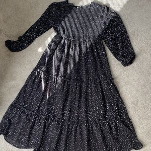 Black and White Polka Dot Dress